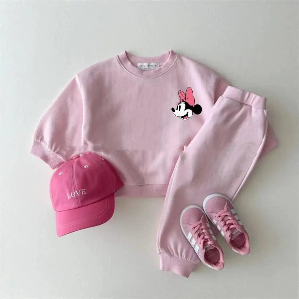 Disney Sweatshirt & Pants Set - 100% Cotton