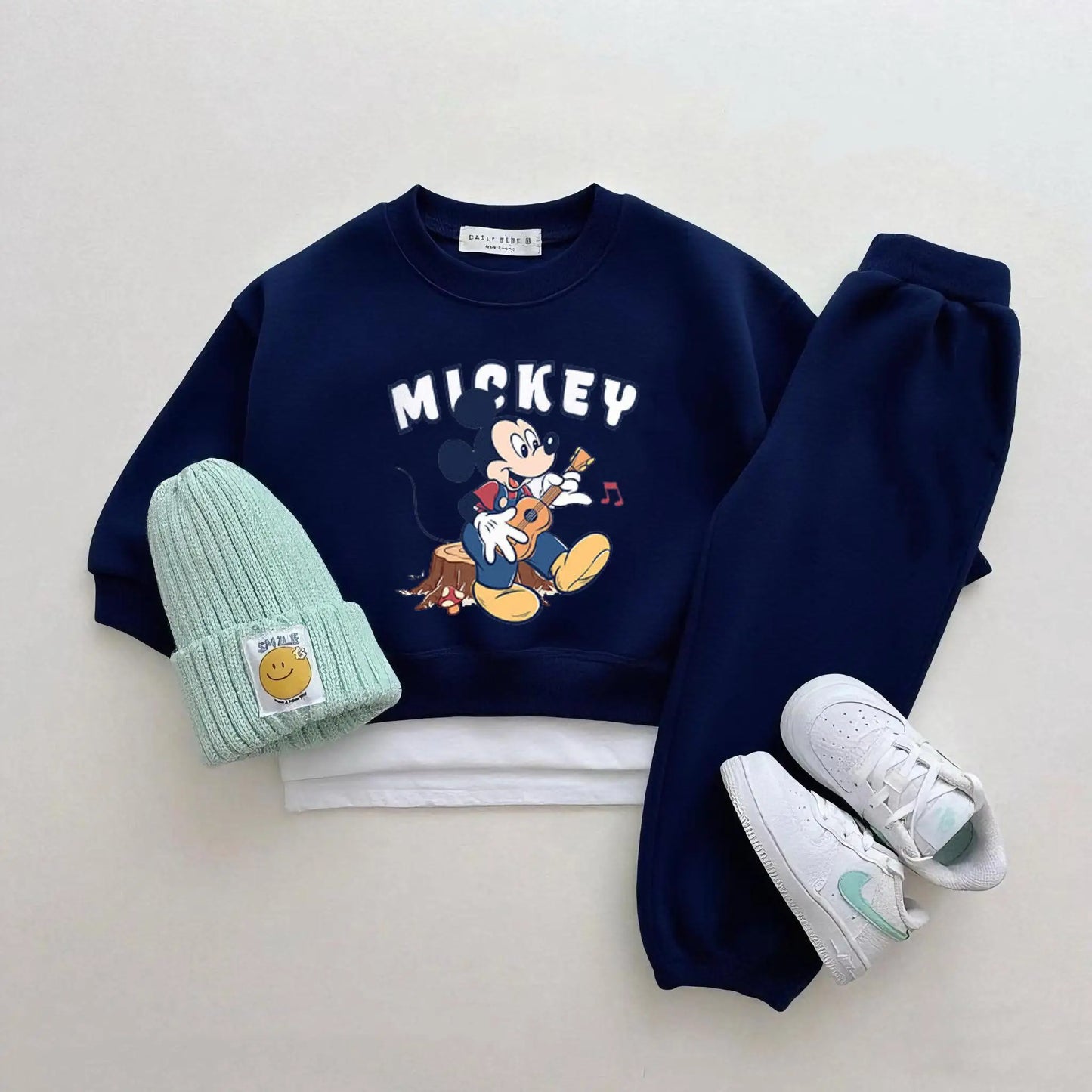 Disney Sweatshirt & Pants Set - 100% Cotton