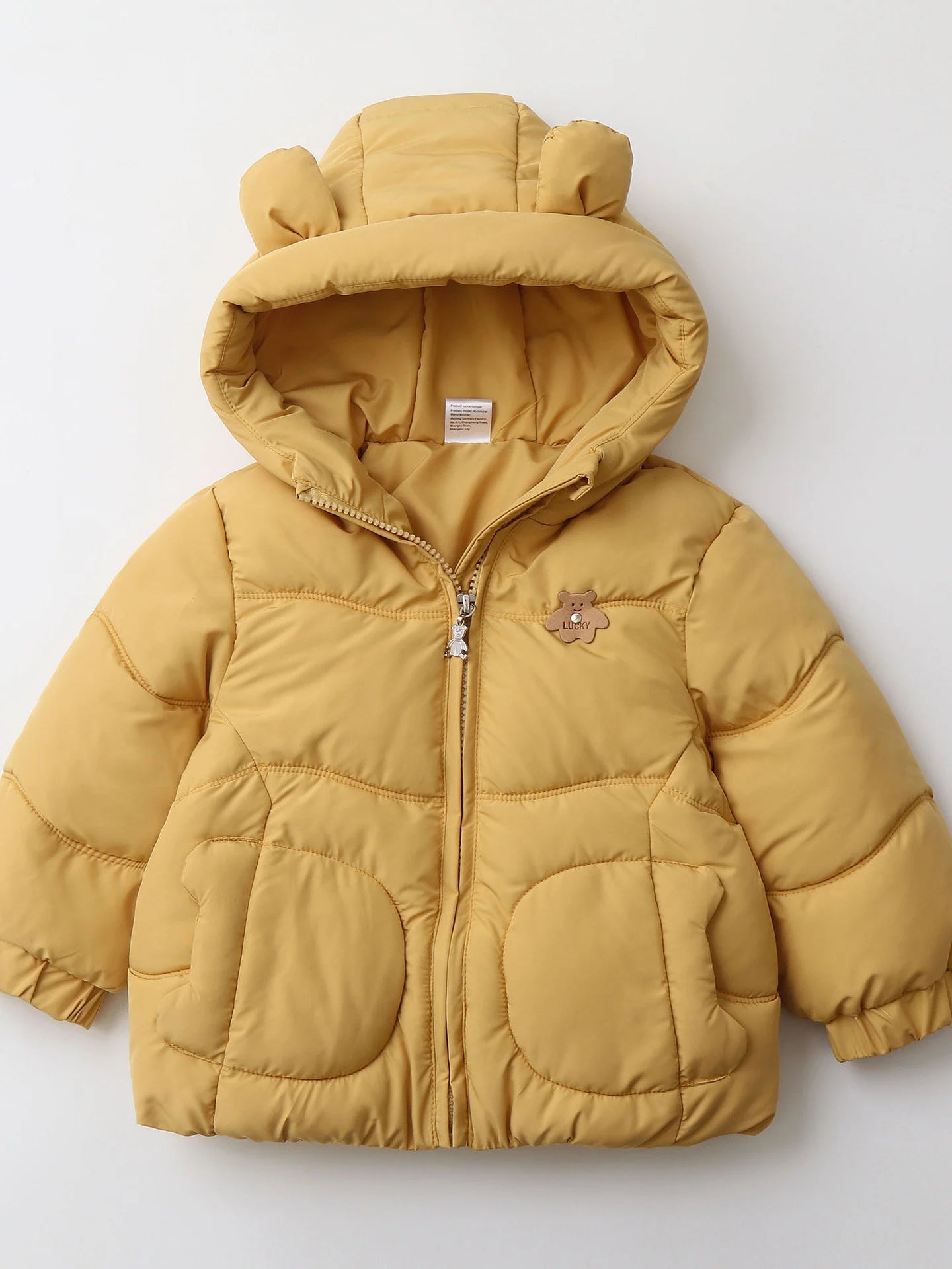 Parkas Thick Cotton Lining Hoodie Warm Jacket Windy Breaker