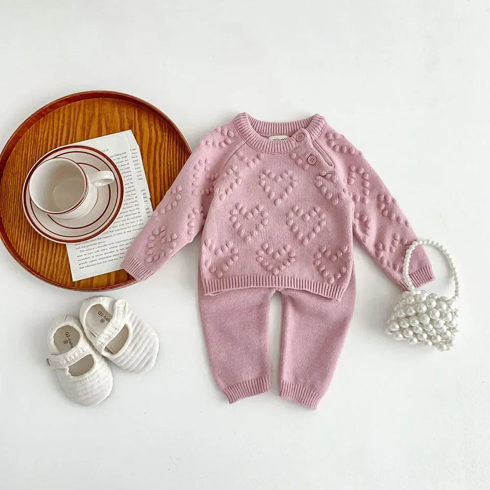 Soft Knit Cotton Sweater & Matching Pants