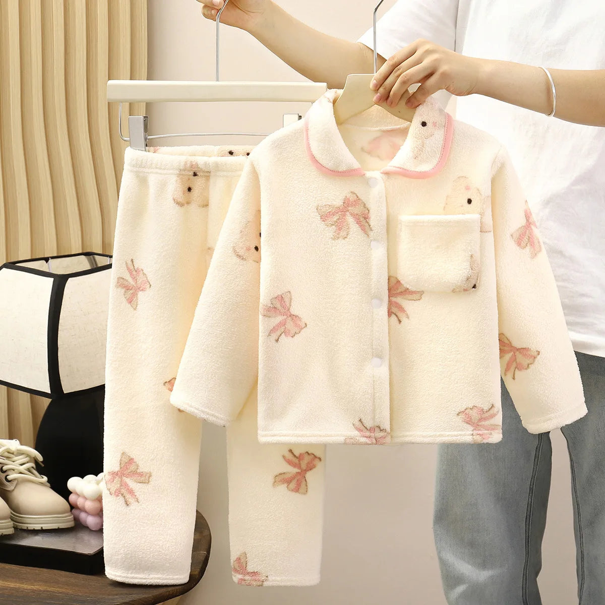 Comfortable Warm Sleepwear Set