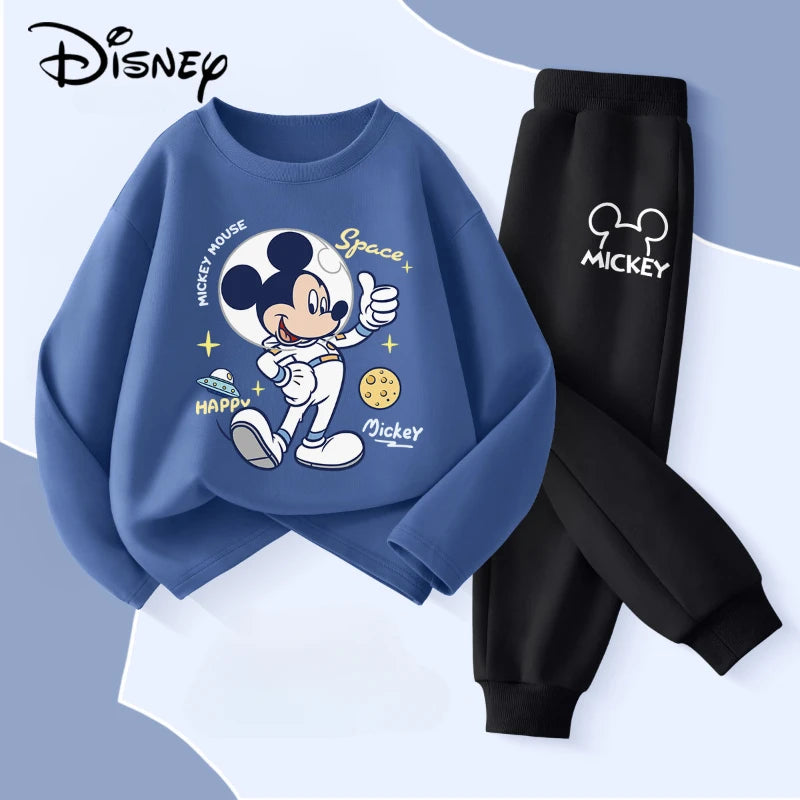 Mickey Mouse & Donald Duck Sweatshirt & Sweatpants Set