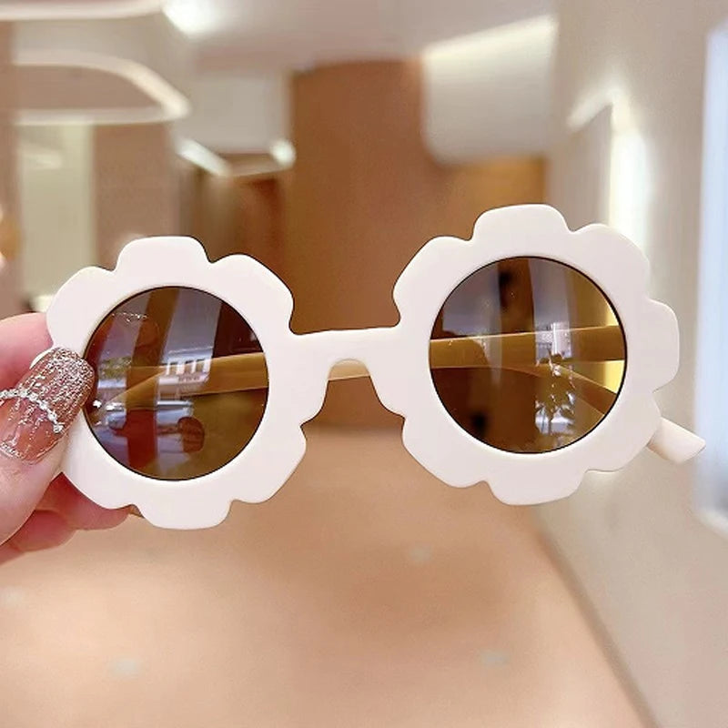 Kids' Colorful Sunflower Sunglasses – UV400
