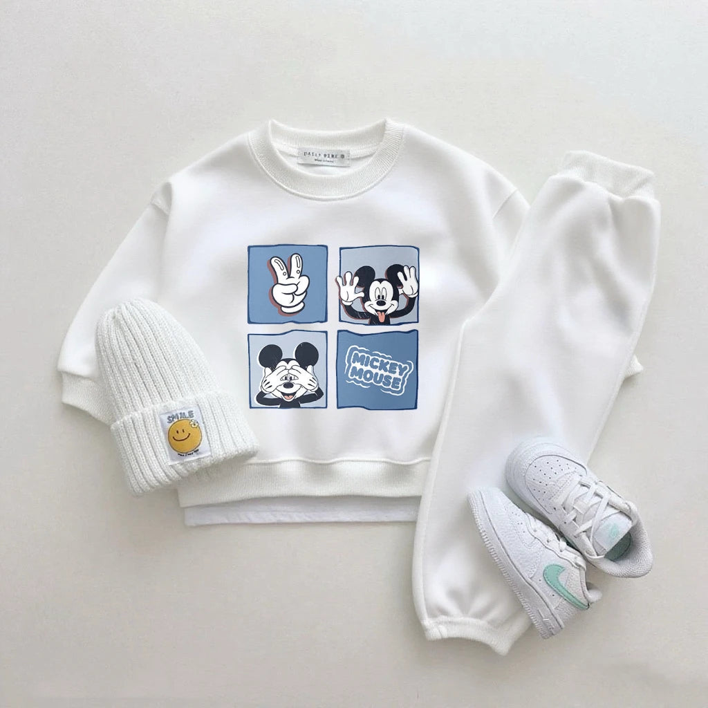 Disney Sweatshirt & Pants Set - 100% Cotton