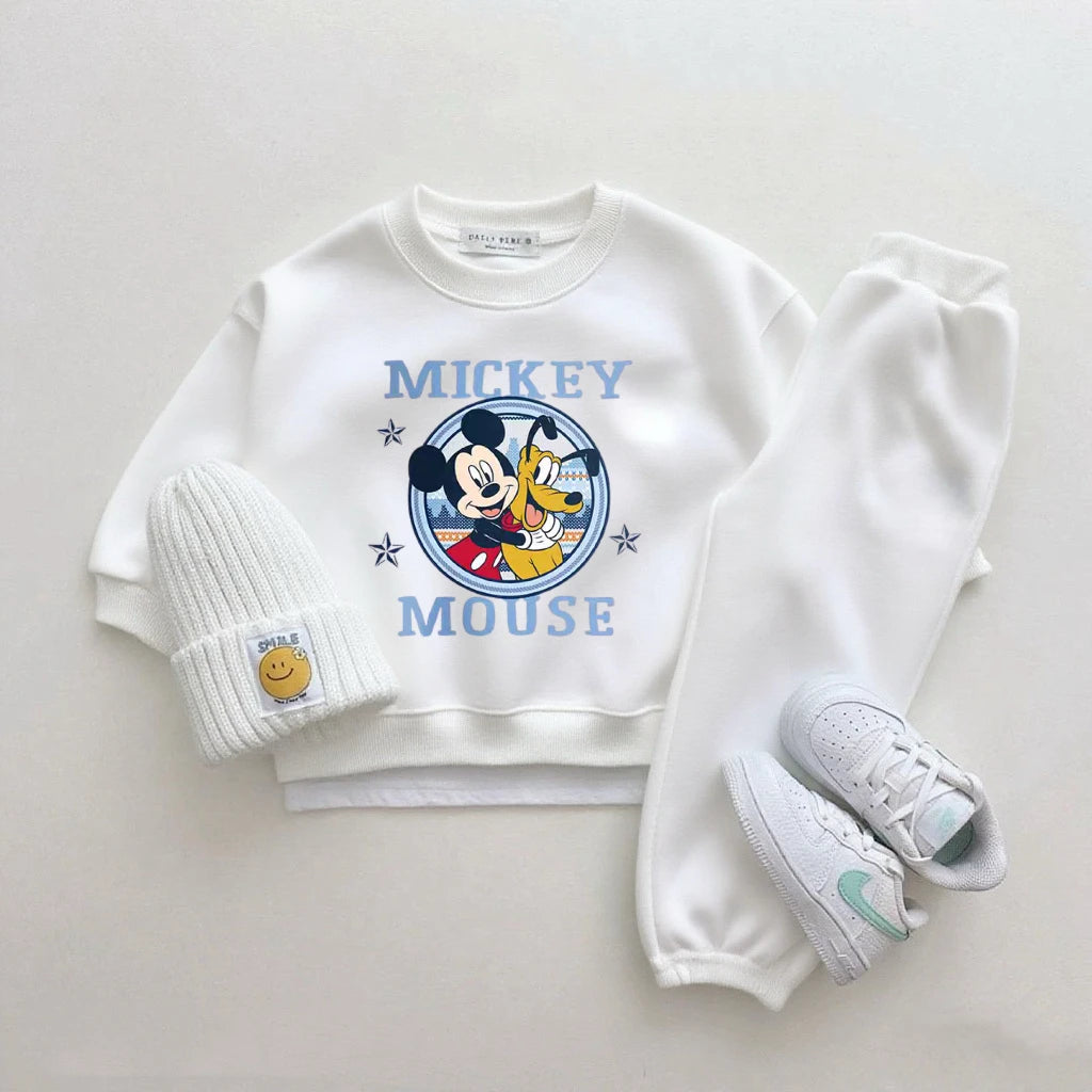 Disney Sweatshirt & Pants Set - 100% Cotton