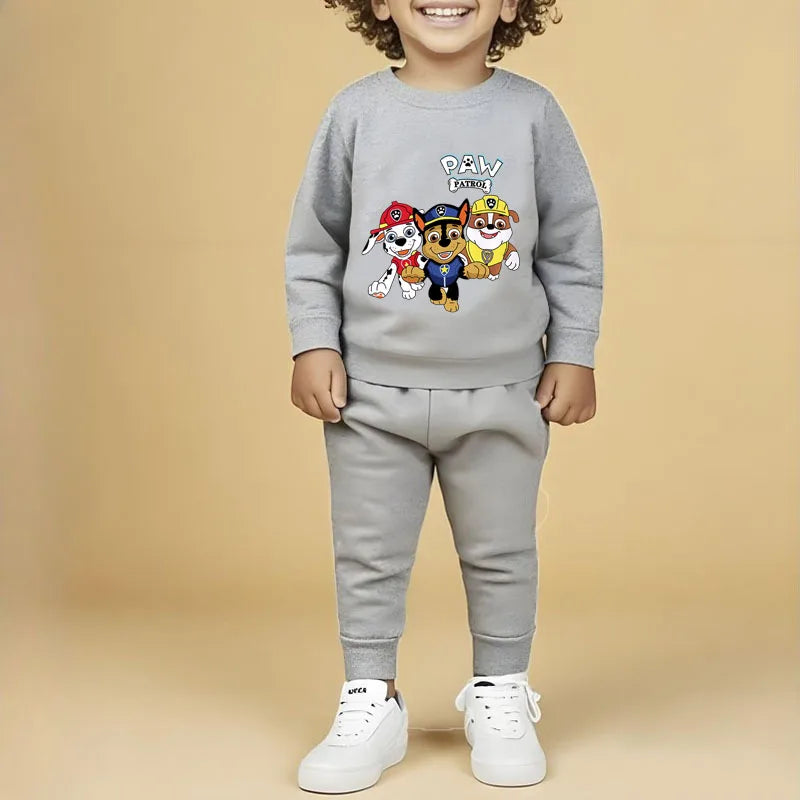 Sweatshirt & Pants Set - 100% Cotton
