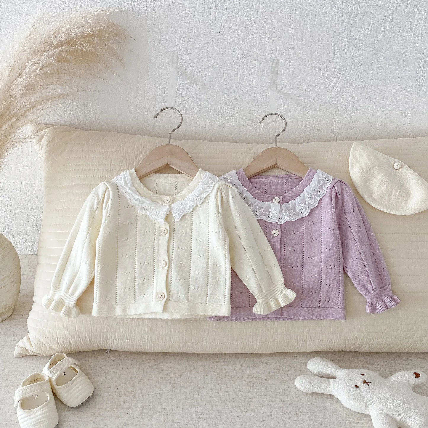 Cozy Soft Cotton Knitted Cardigan