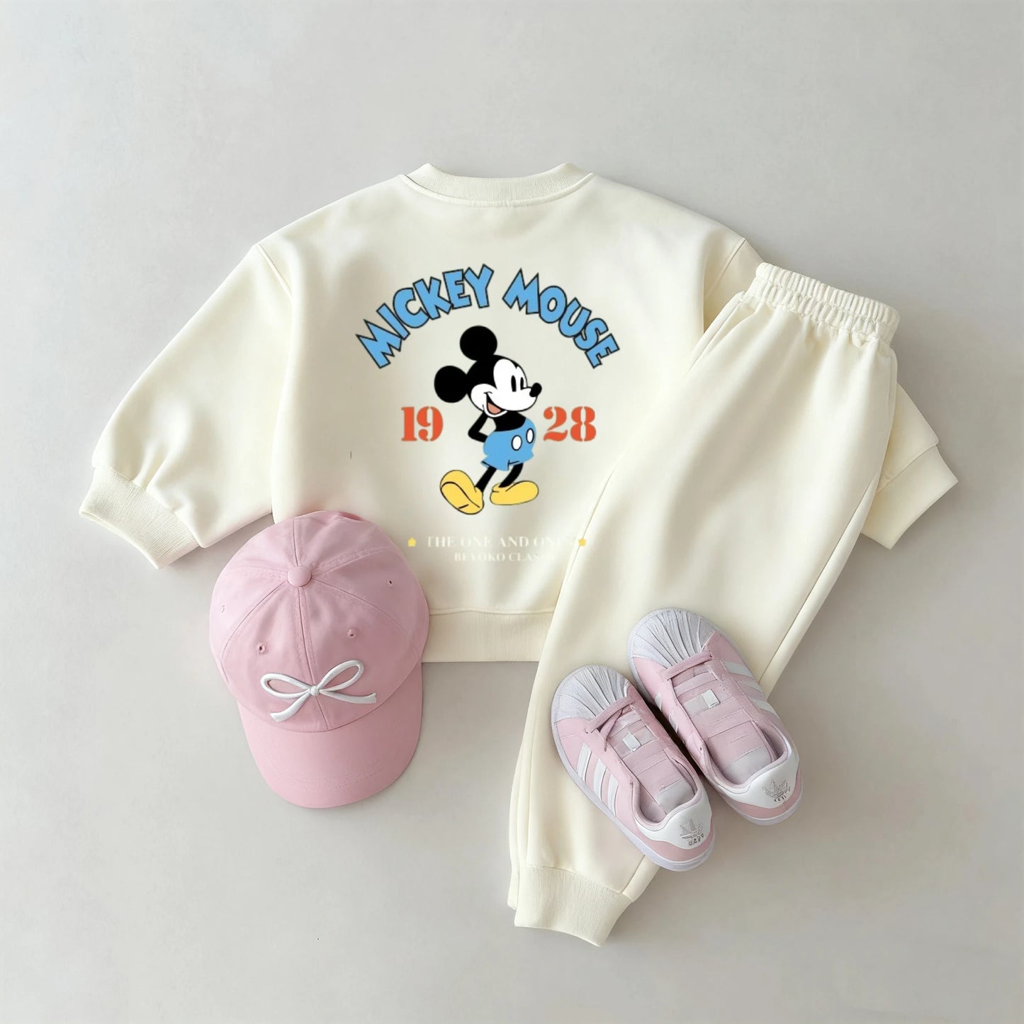 Disney Sweatshirt & Pants Set - 100% Cotton