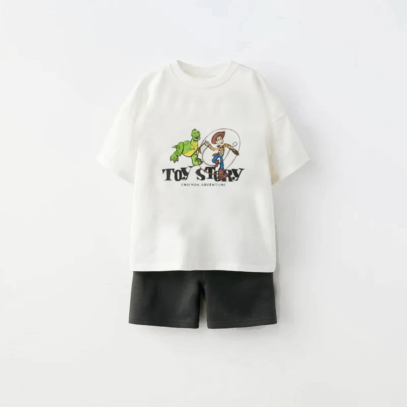 Disney 100% Cotton T-Shirt and Shorts Set