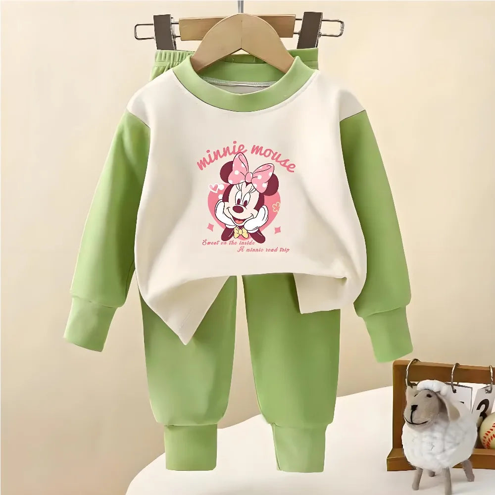 Minnie Disney Sweatshirt & Sweatpants Set
