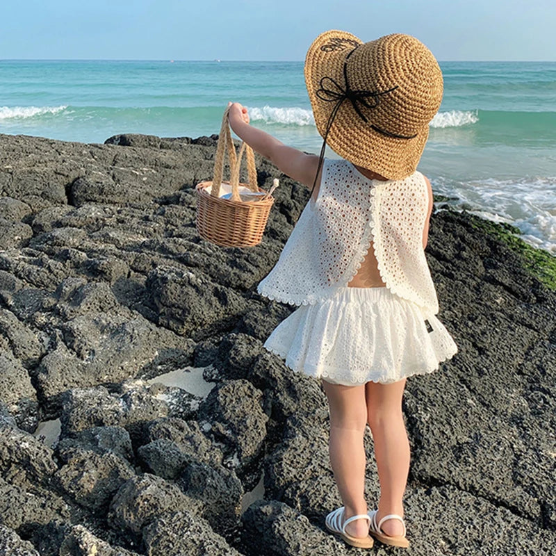 Summer Knit Set T-shirt+Short
