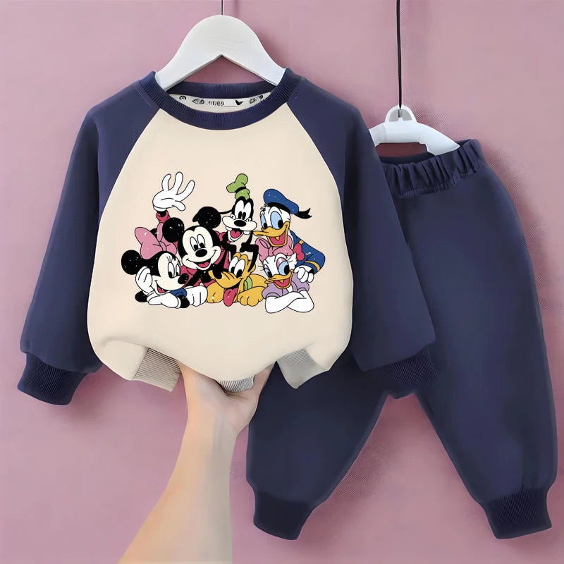 Sweatshirt & Pants Set - 100% Cotton