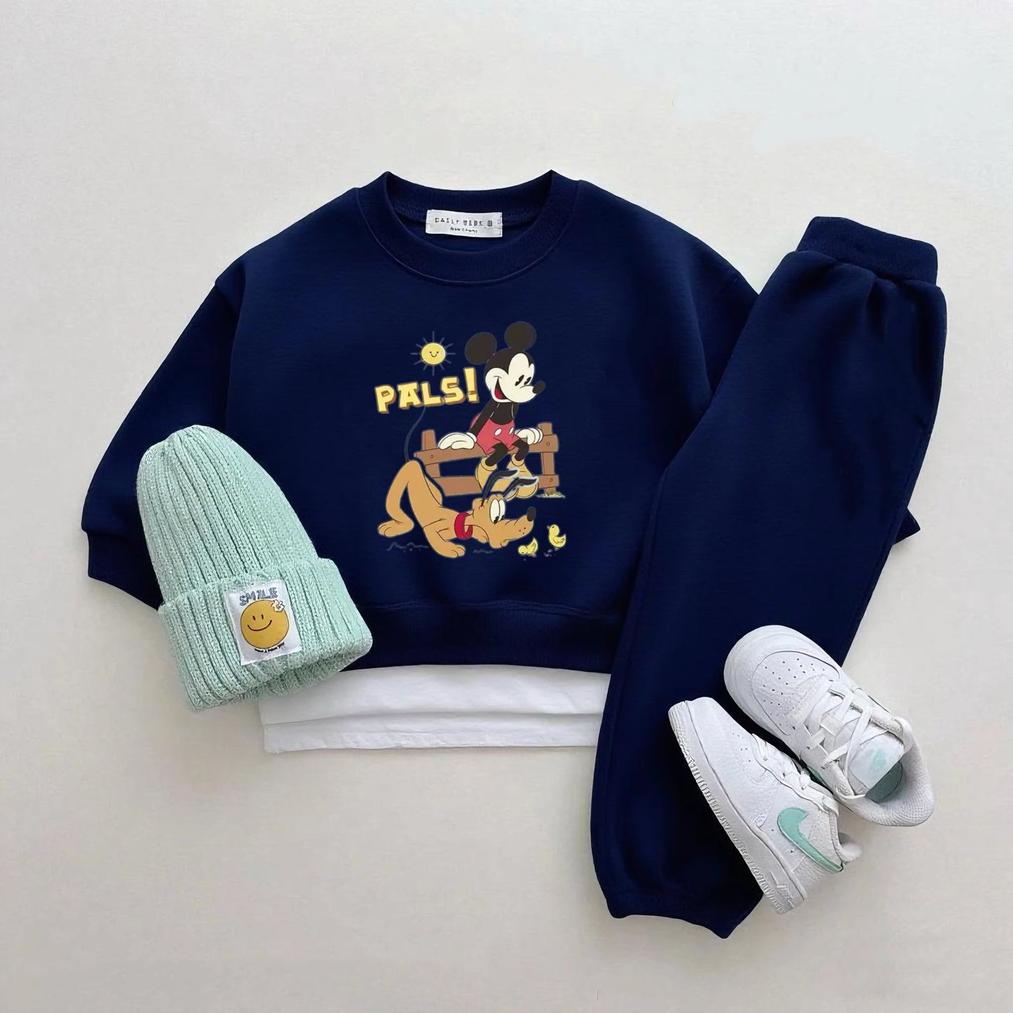 Disney Sweatshirt & Pants Set - 100% Cotton