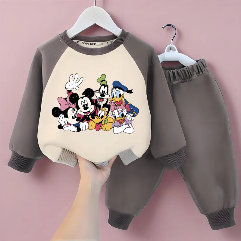 Sweatshirt & Pants Set - 100% Cotton