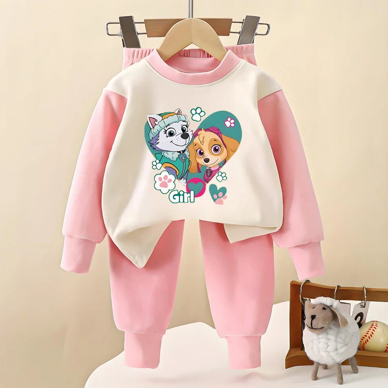 Sweatshirt & Pants Set - 100% Cotton