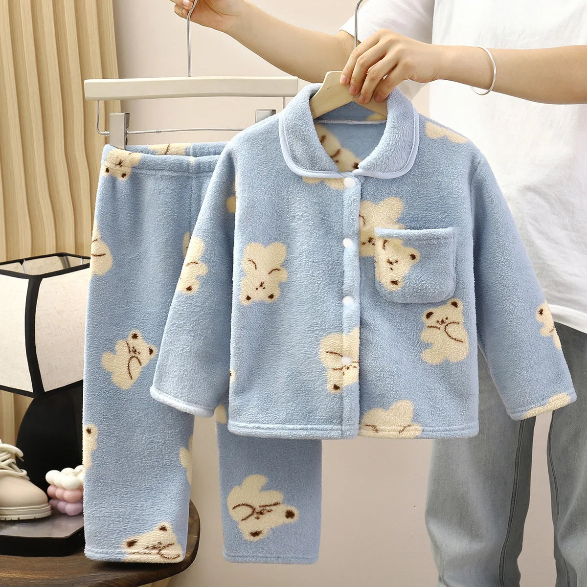 Comfortable Warm Sleepwear Set