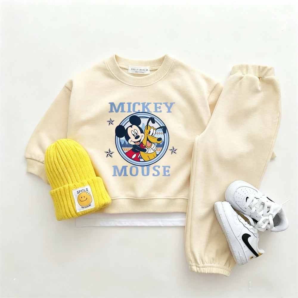 Sweatshirt & Pants Set - 100% Cotton