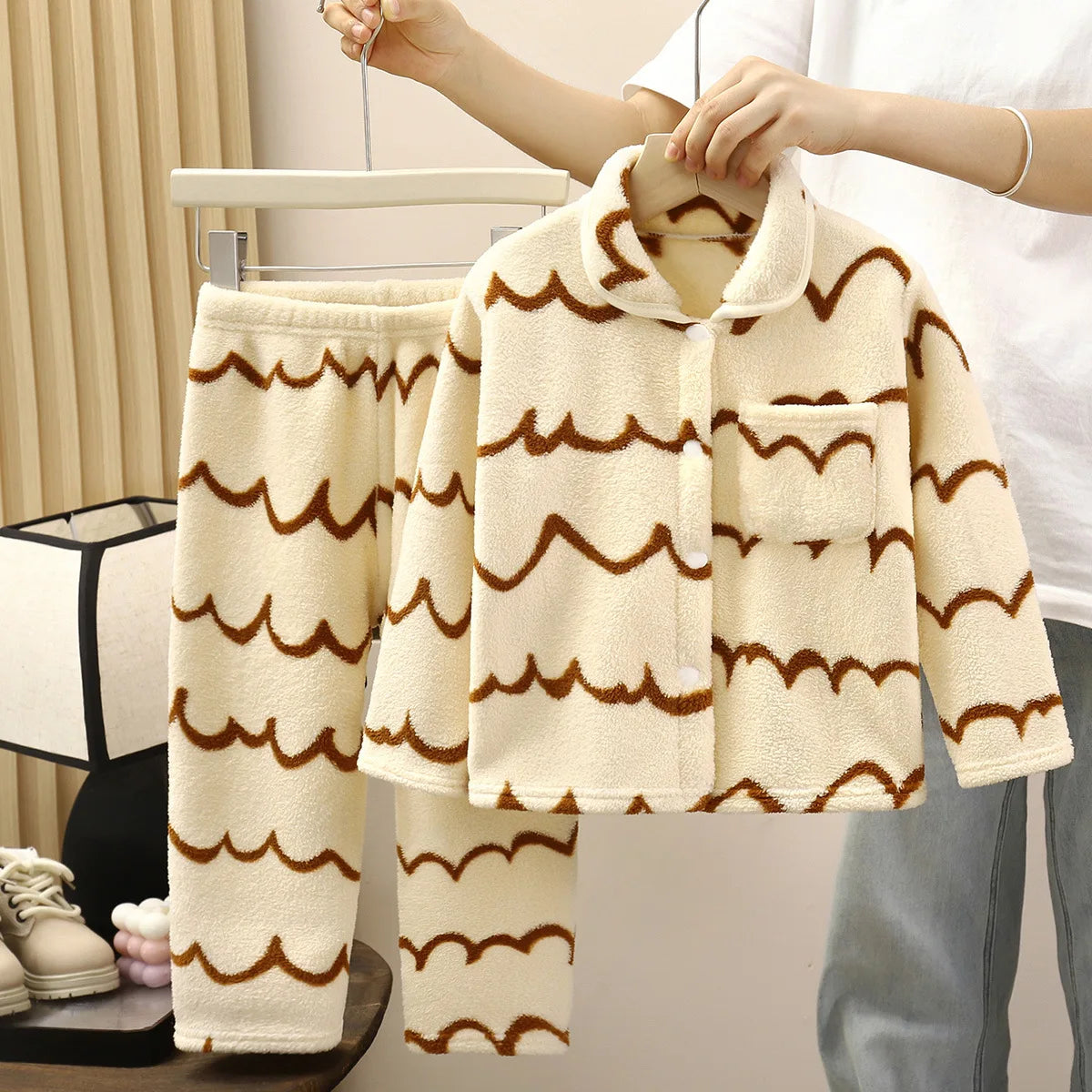 Comfortable Warm Sleepwear Set