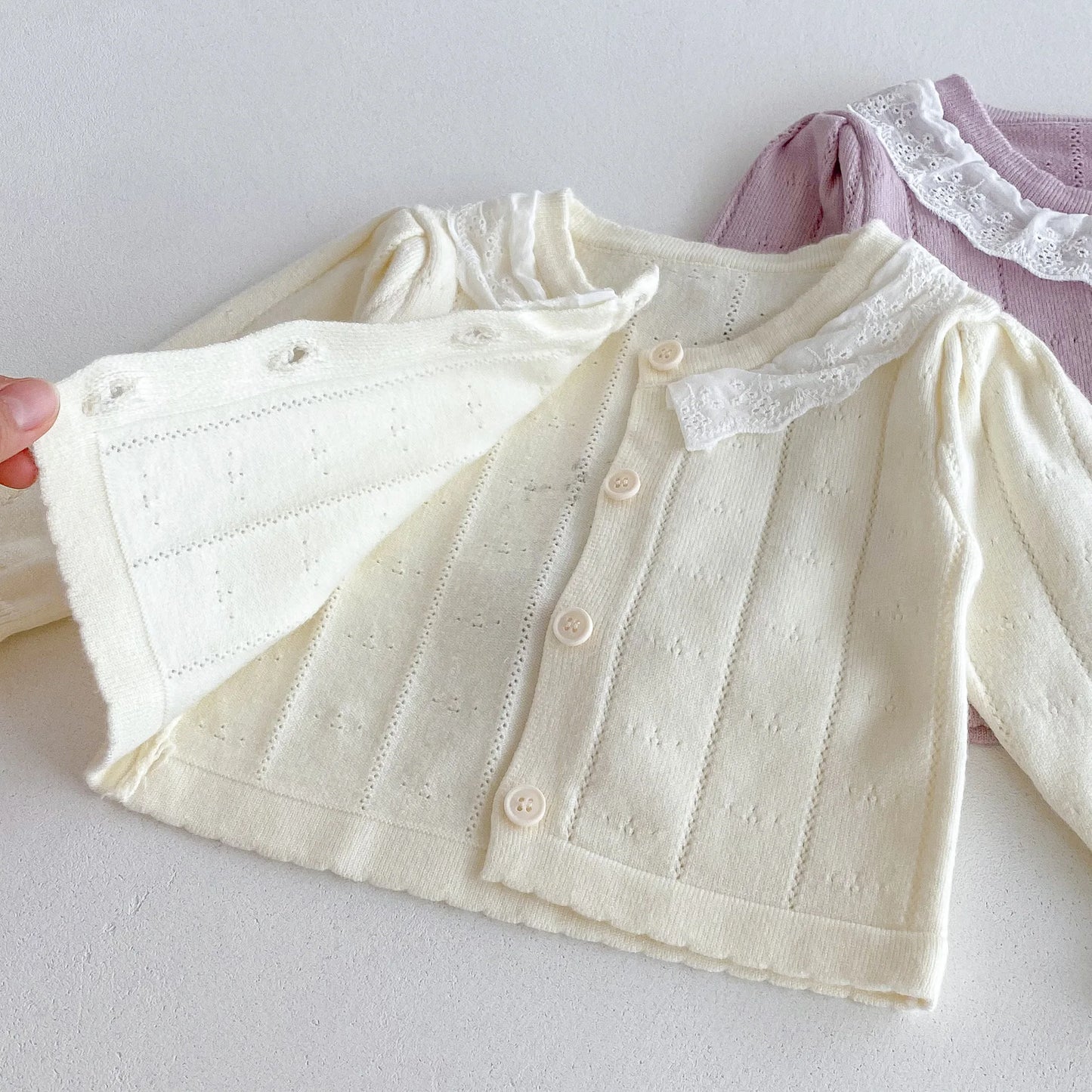 Cozy Soft Cotton Knitted Cardigan