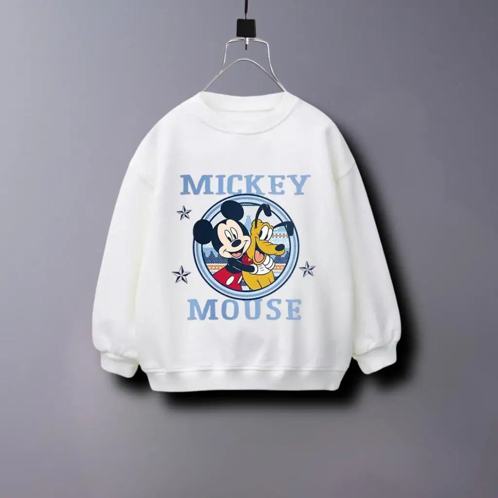 White Disney Soft Cotton Hoodie