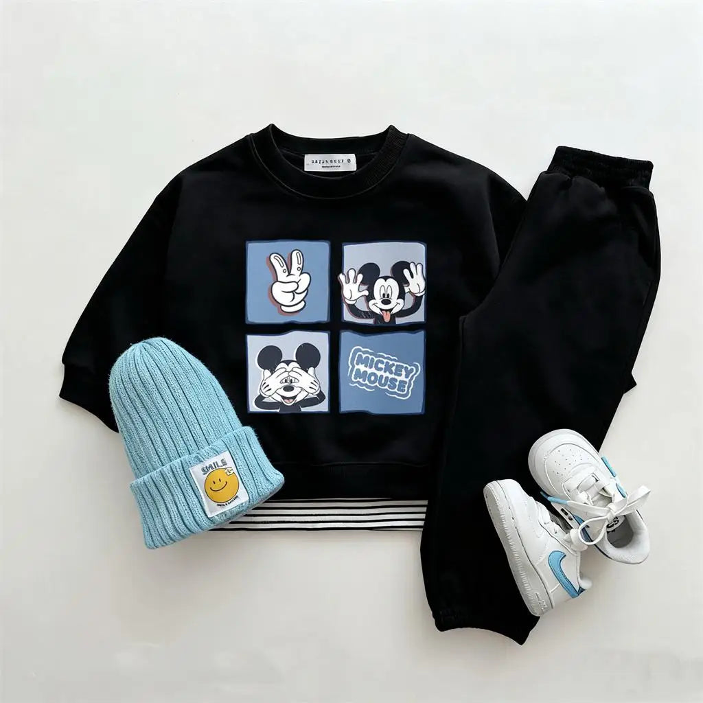 Disney Sweatshirt & Pants Set - 100% Cotton