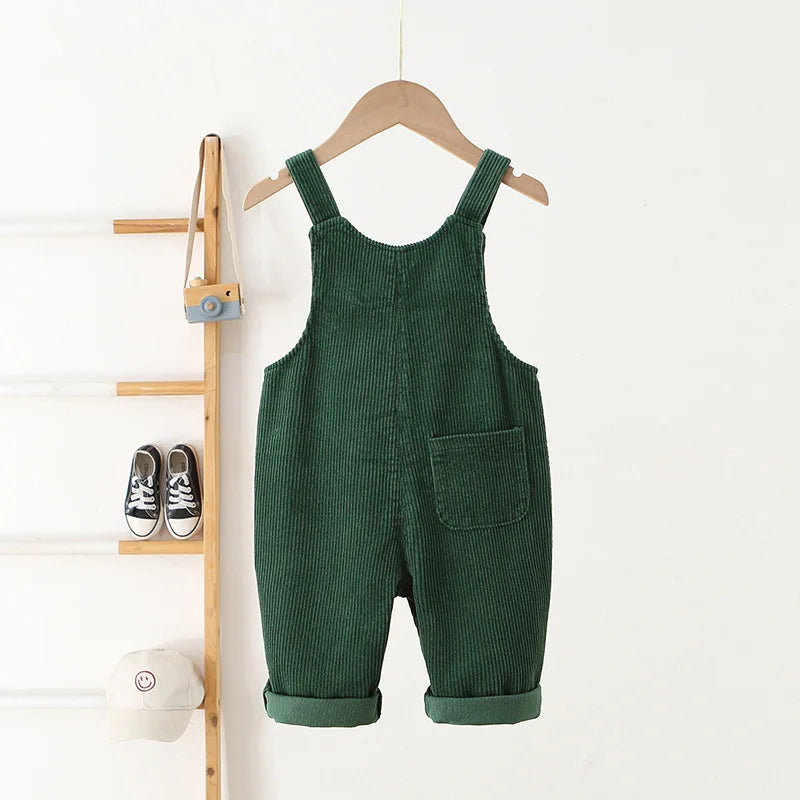 Comfortable Cotton Corduroy Overall