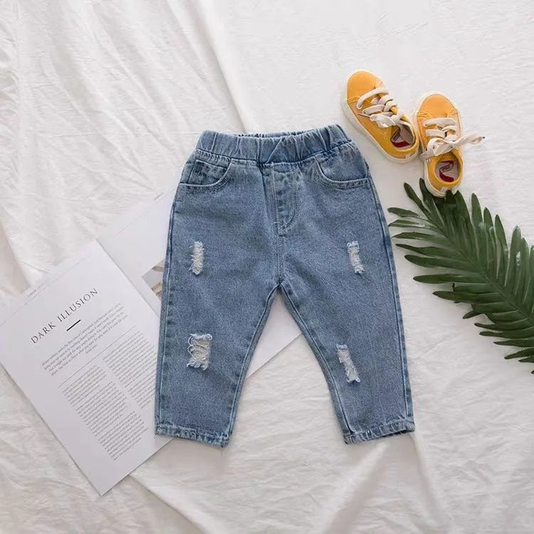 Casual Jeans – Trendy Loose-Fit Pants for Kids