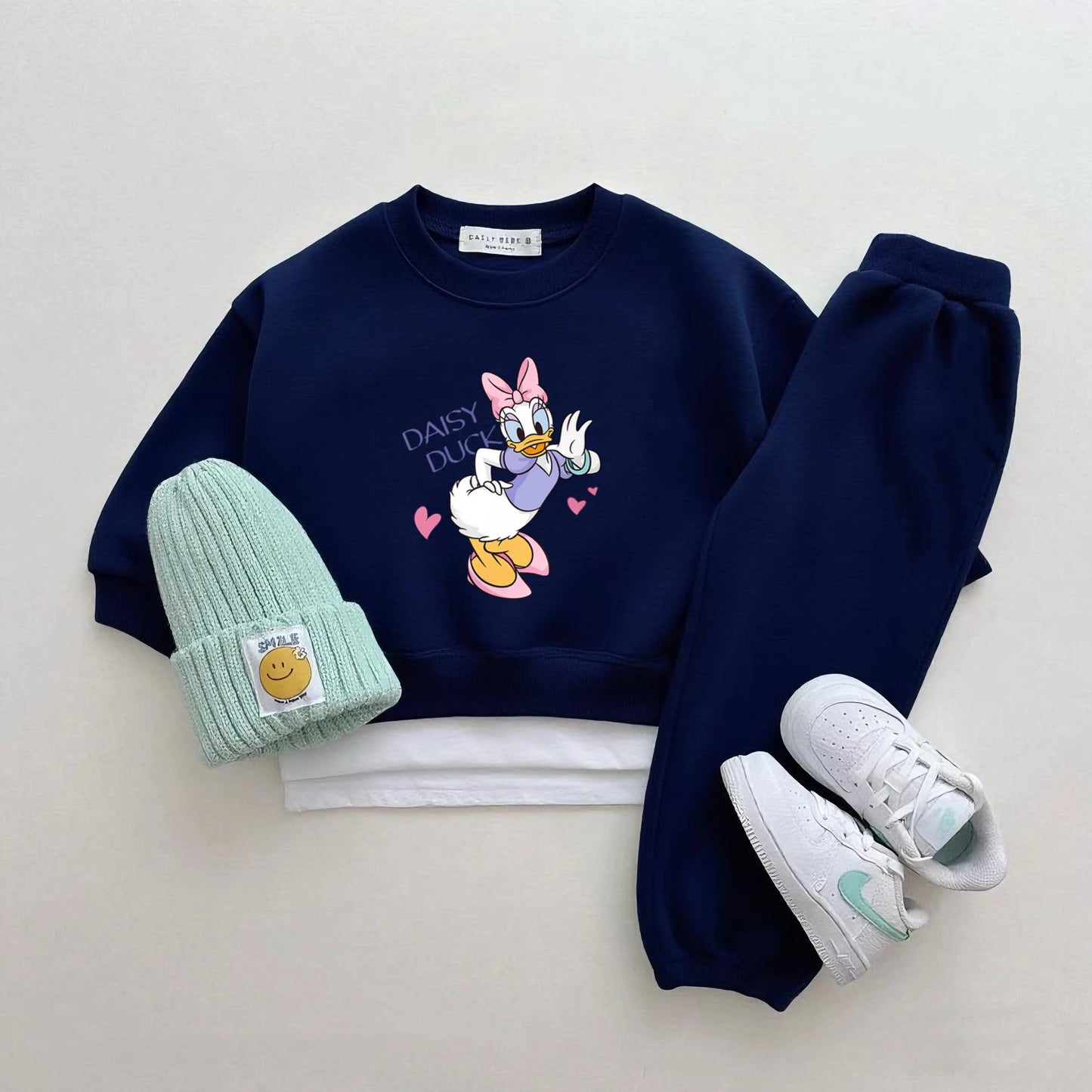 Disney Sweatshirt & Pants Set - 100% Cotton
