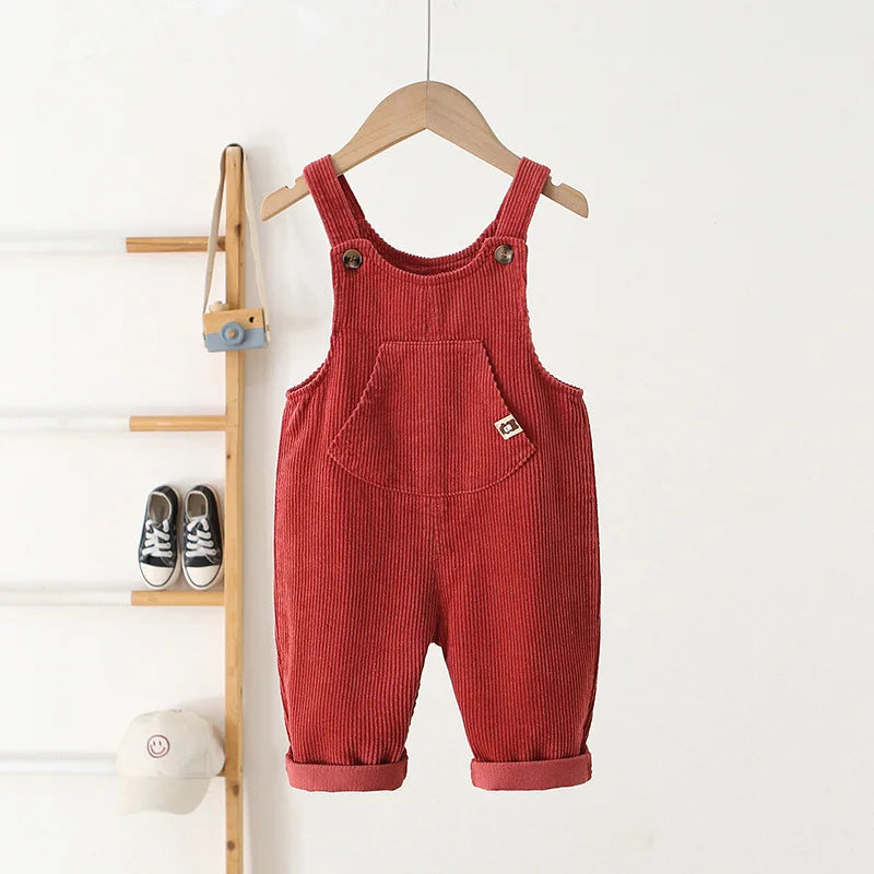 Comfortable Cotton Corduroy Overall