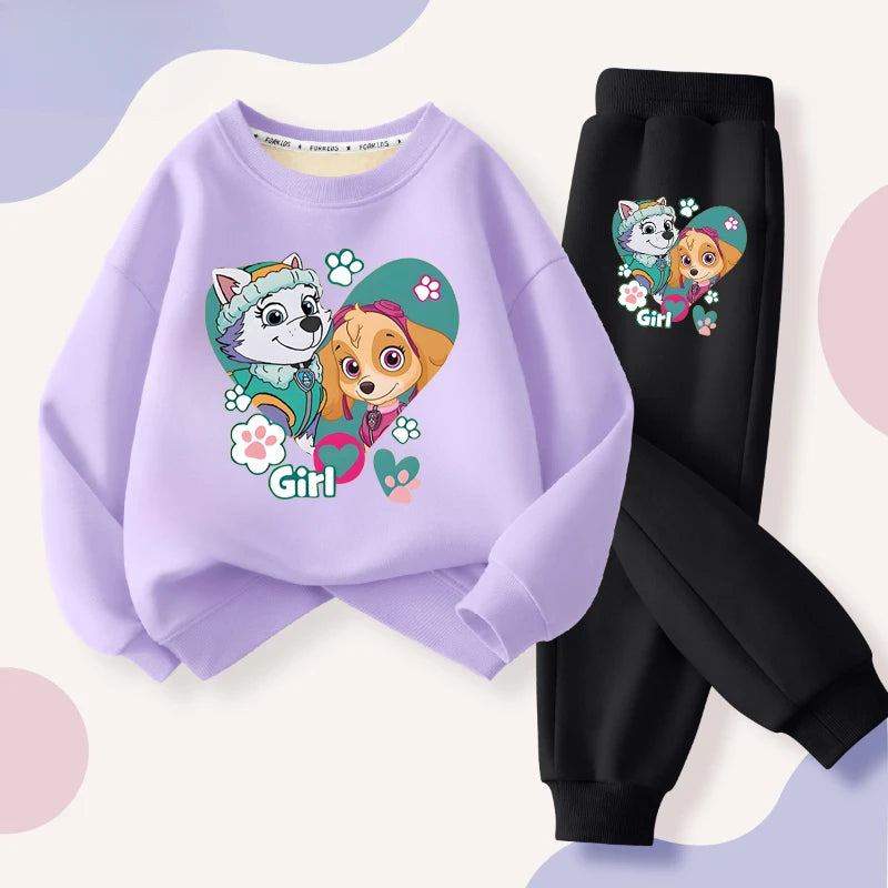Sweatshirt & Pants Set - 100% Cotton