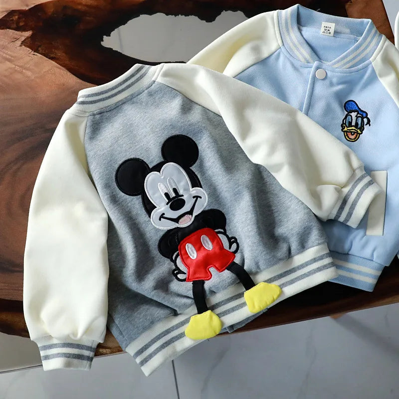 Mickey Mouse & Donald Duck Baseball Jackets