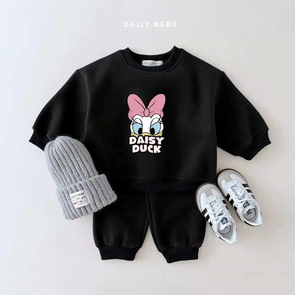 Disney Sweatshirt & Pants Set - 100% Cotton