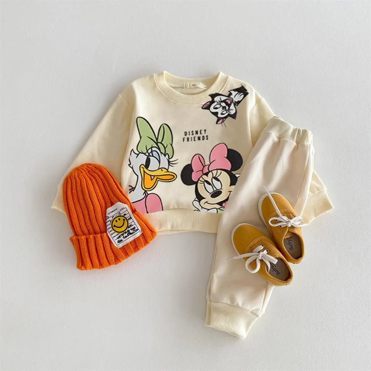 Disney Sweatshirt & Pants Set - 100% Cotton