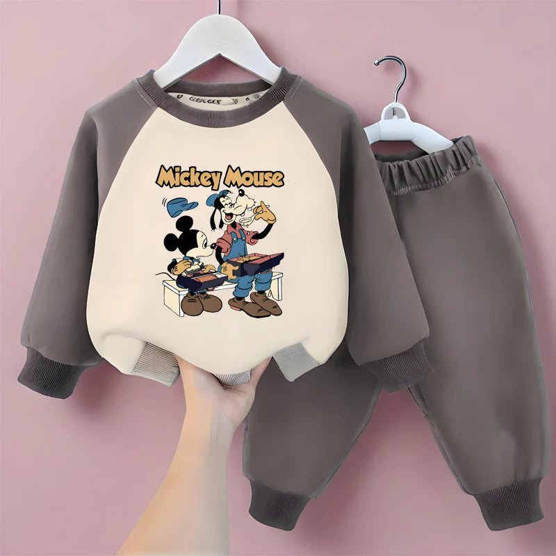 Sweatshirt & Pants Set - 100% Cotton