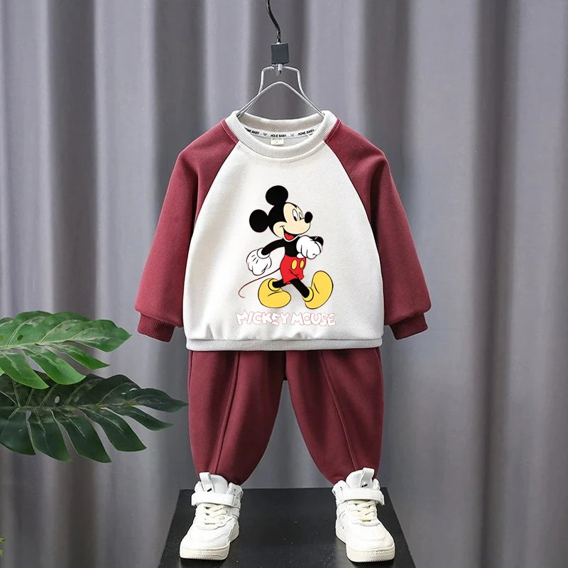 Mickey Mouse Sweatshirt & Pants Set