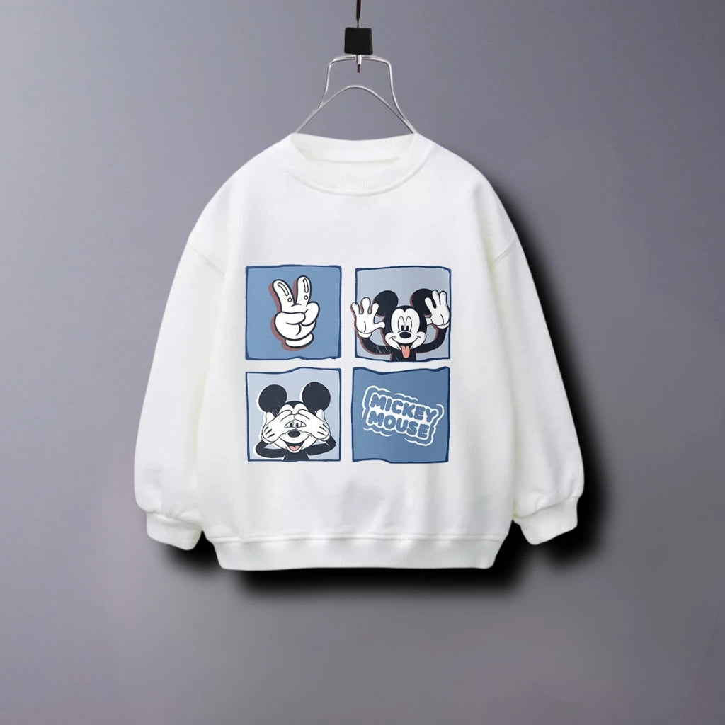 White Disney Soft Cotton Hoodie