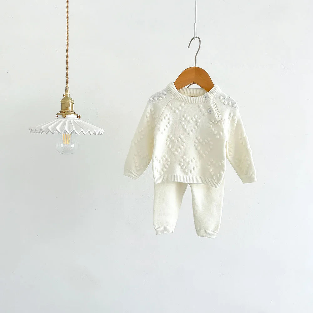 Soft Knit Cotton Sweater & Matching Pants