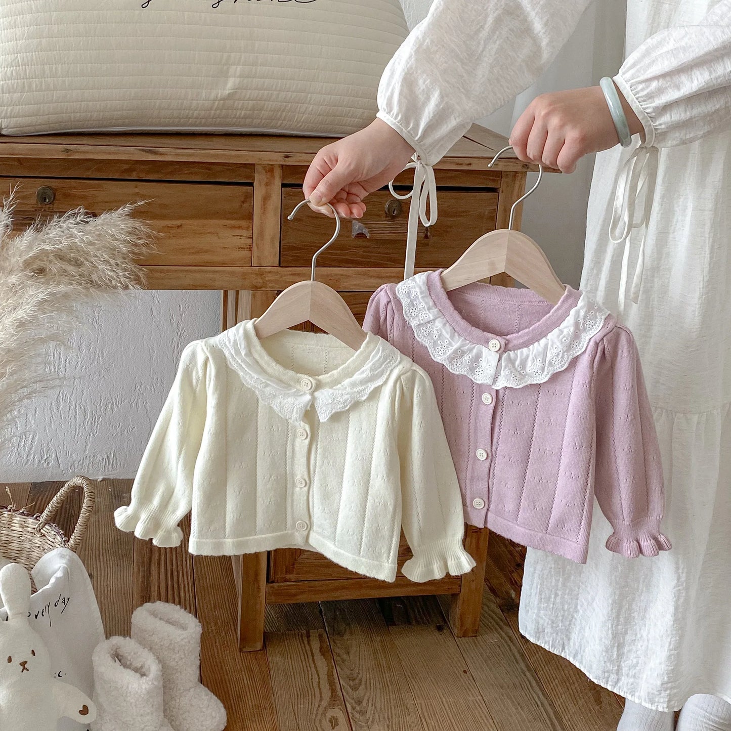 Cozy Soft Cotton Knitted Cardigan