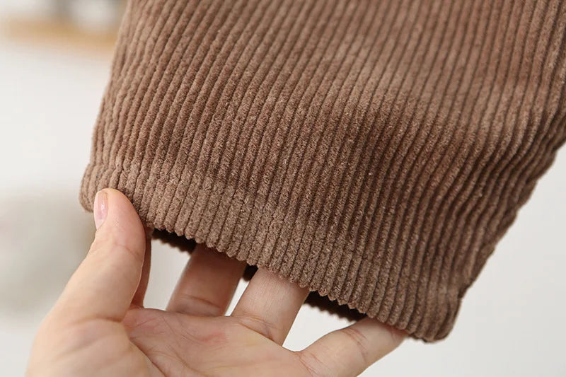 Comfortable Cotton Corduroy Overall