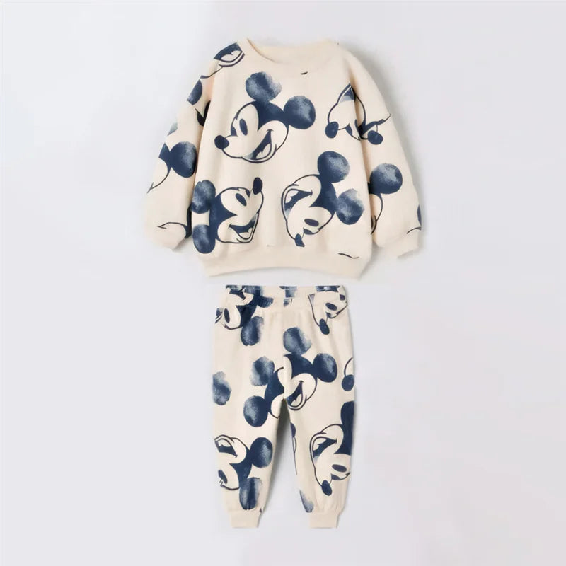 Mickey Mouse Sweatshirt + Pant Set