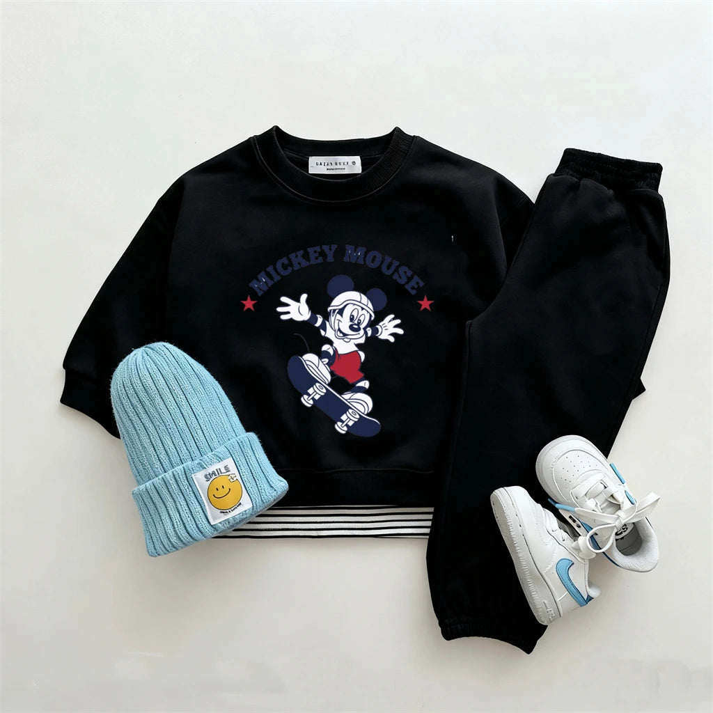 Disney Sweatshirt & Pants Set - 100% Cotton