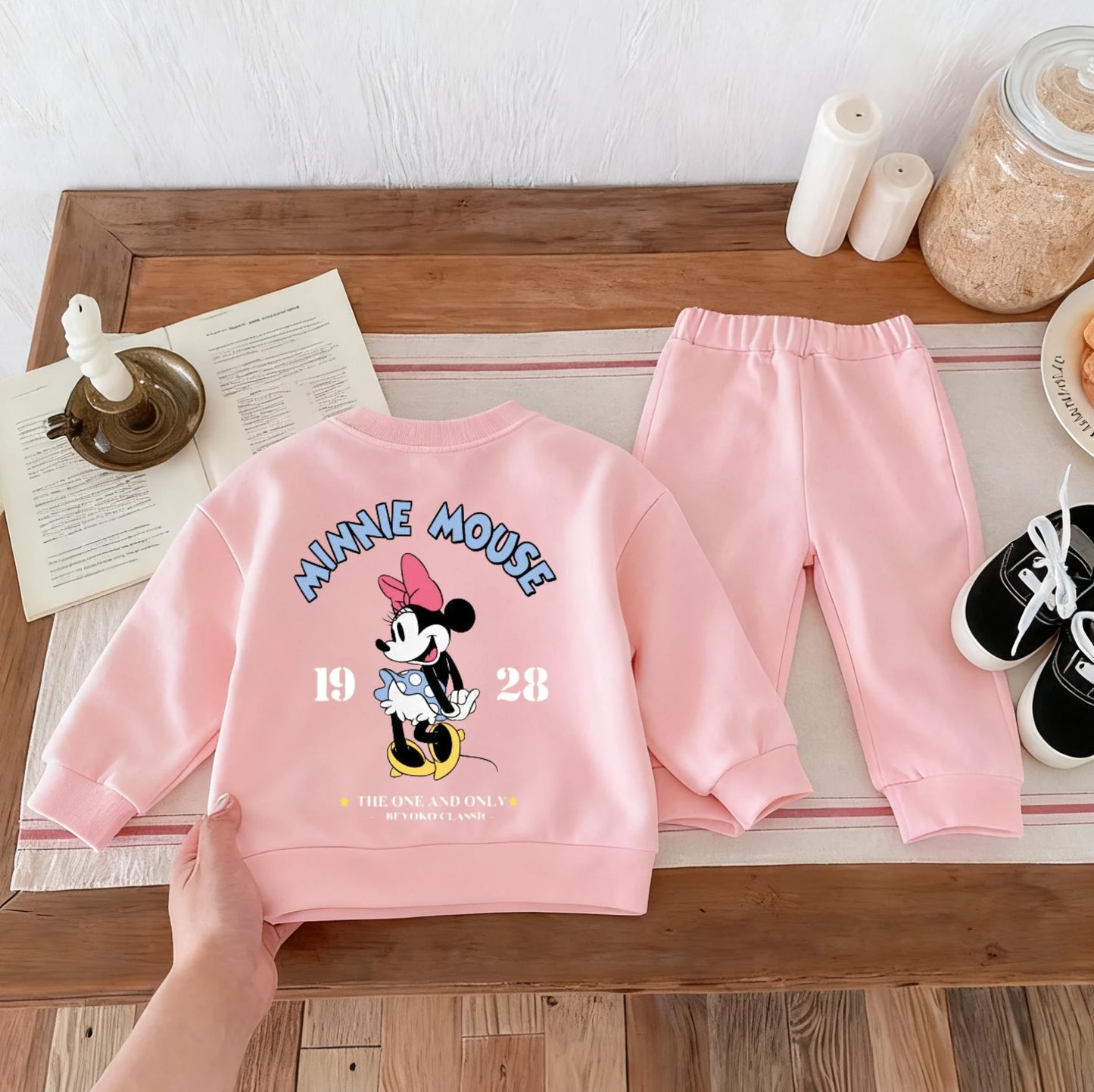 Sweatshirt & Pants Set - 100% Cotton