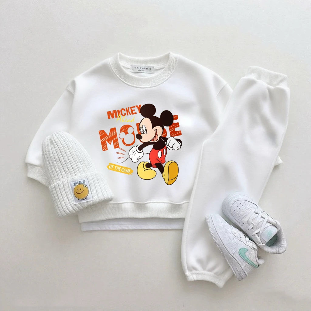 Disney Sweatshirt & Pants Set - 100% Cotton