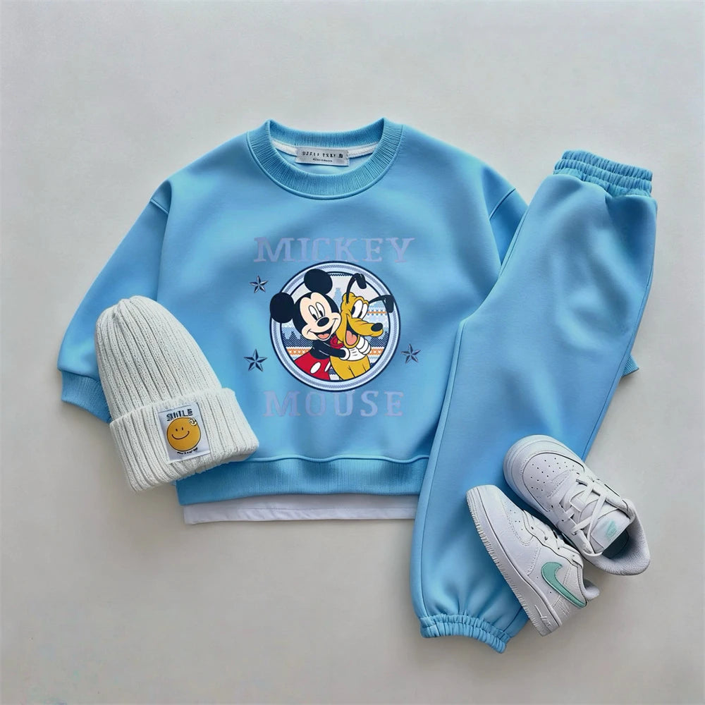 Sweatshirt & Pants Set - 100% Cotton