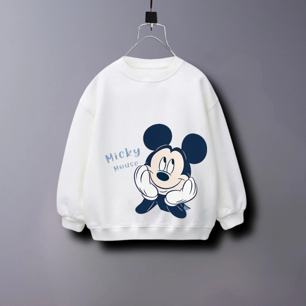 White Disney Soft Cotton Hoodie
