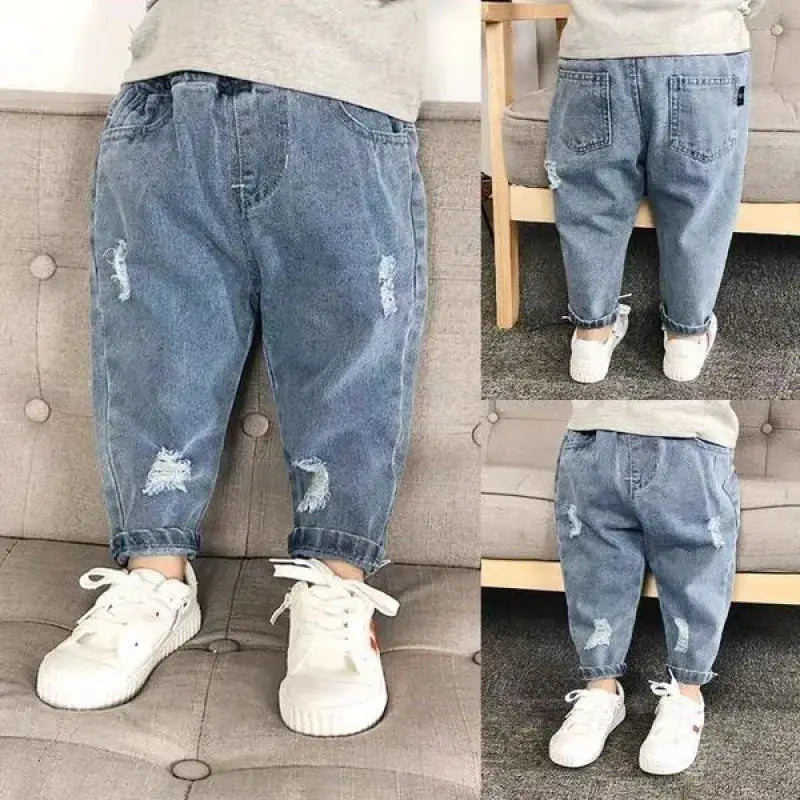 Casual Jeans – Trendy Loose-Fit Pants for Kids