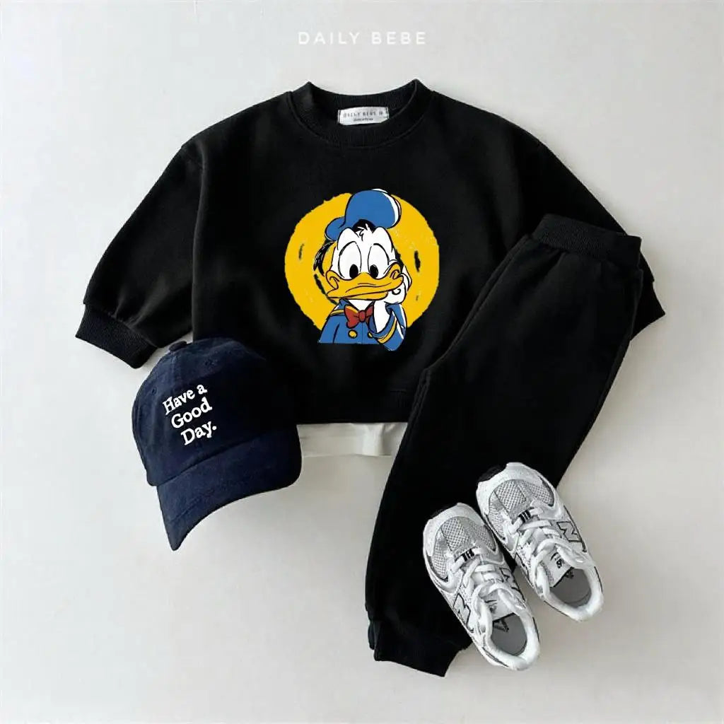 Disney Sweatshirt & Pants Set - 100% Cotton