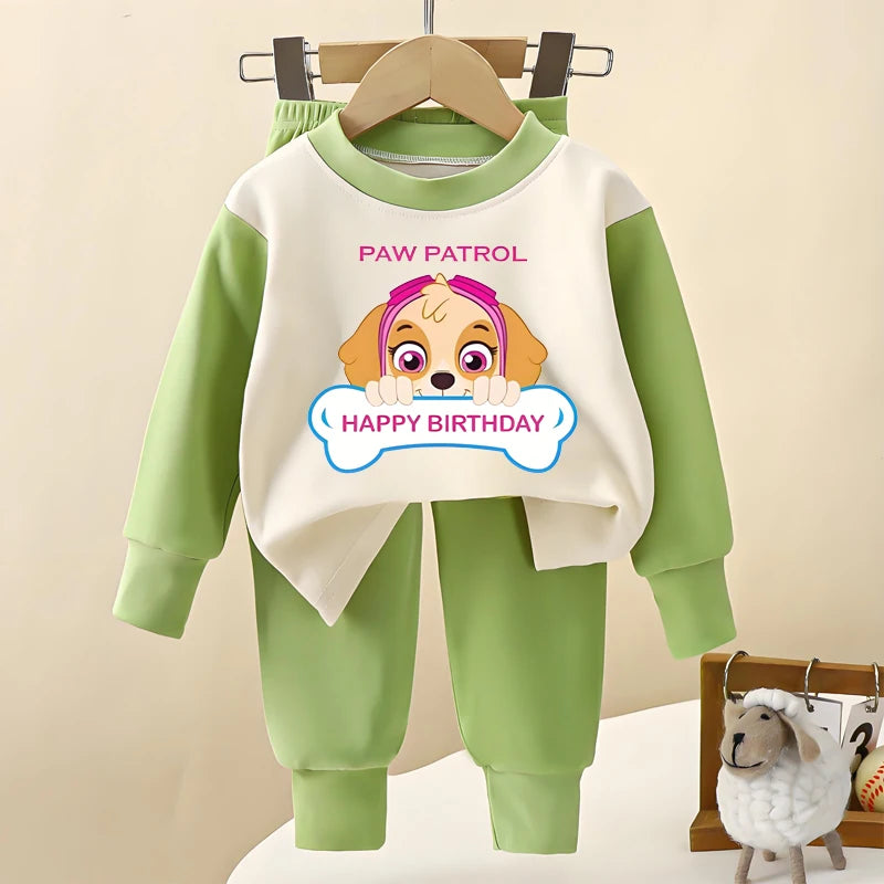 Sweatshirt & Pants Set - 100% Cotton