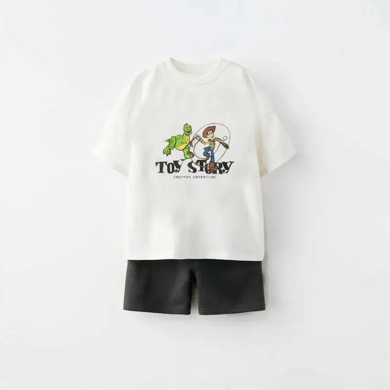 Disney 100% Cotton T-Shirt and Shorts Set