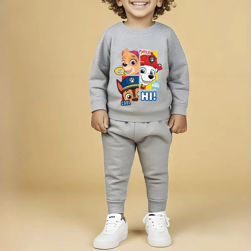 Sweatshirt & Pants Set - 100% Cotton